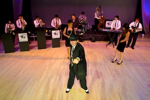 Paul Vesco band for weddings, wedding receptions, gala events, fundraisers parties, party, with dance, swing, club, Latin, live music.